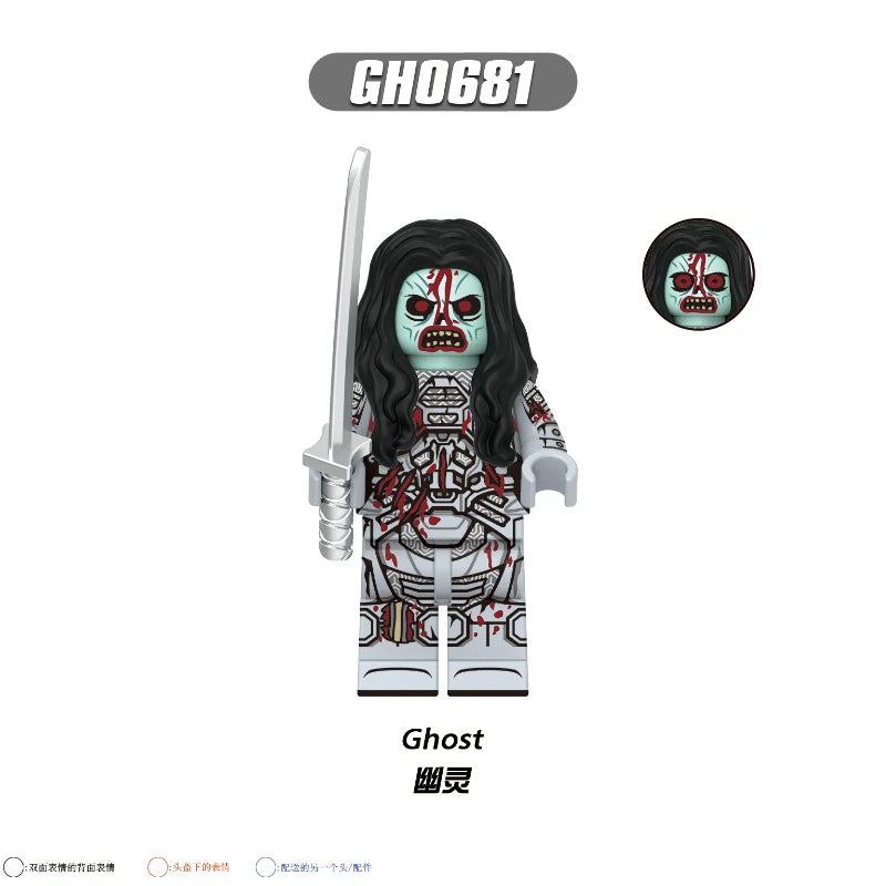 G0187 Zombie Super heroes Series Minifigures