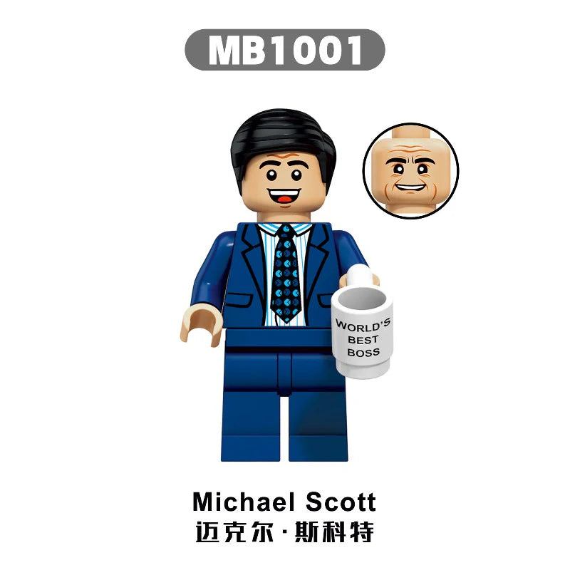 MB1001-MB1005 The Office Series minifigures