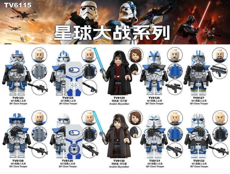 TV6115 Star Wars Series Minifigures