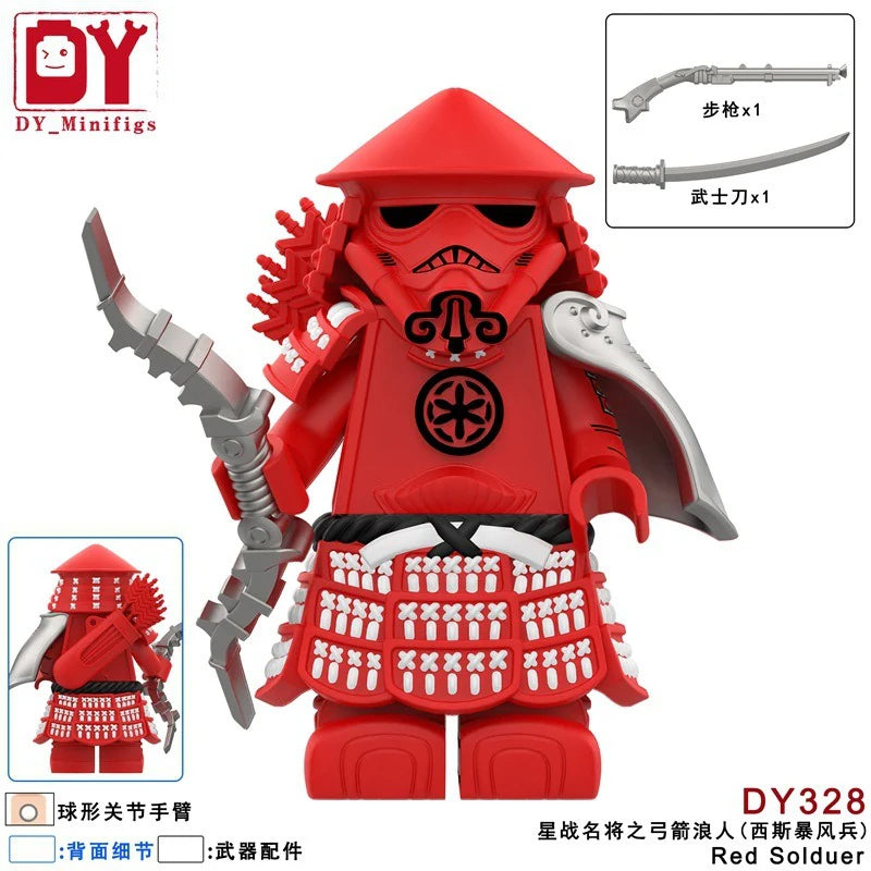 DY325-330 Star Wars Samurai Soldier Series Storm Warrior Minifigures