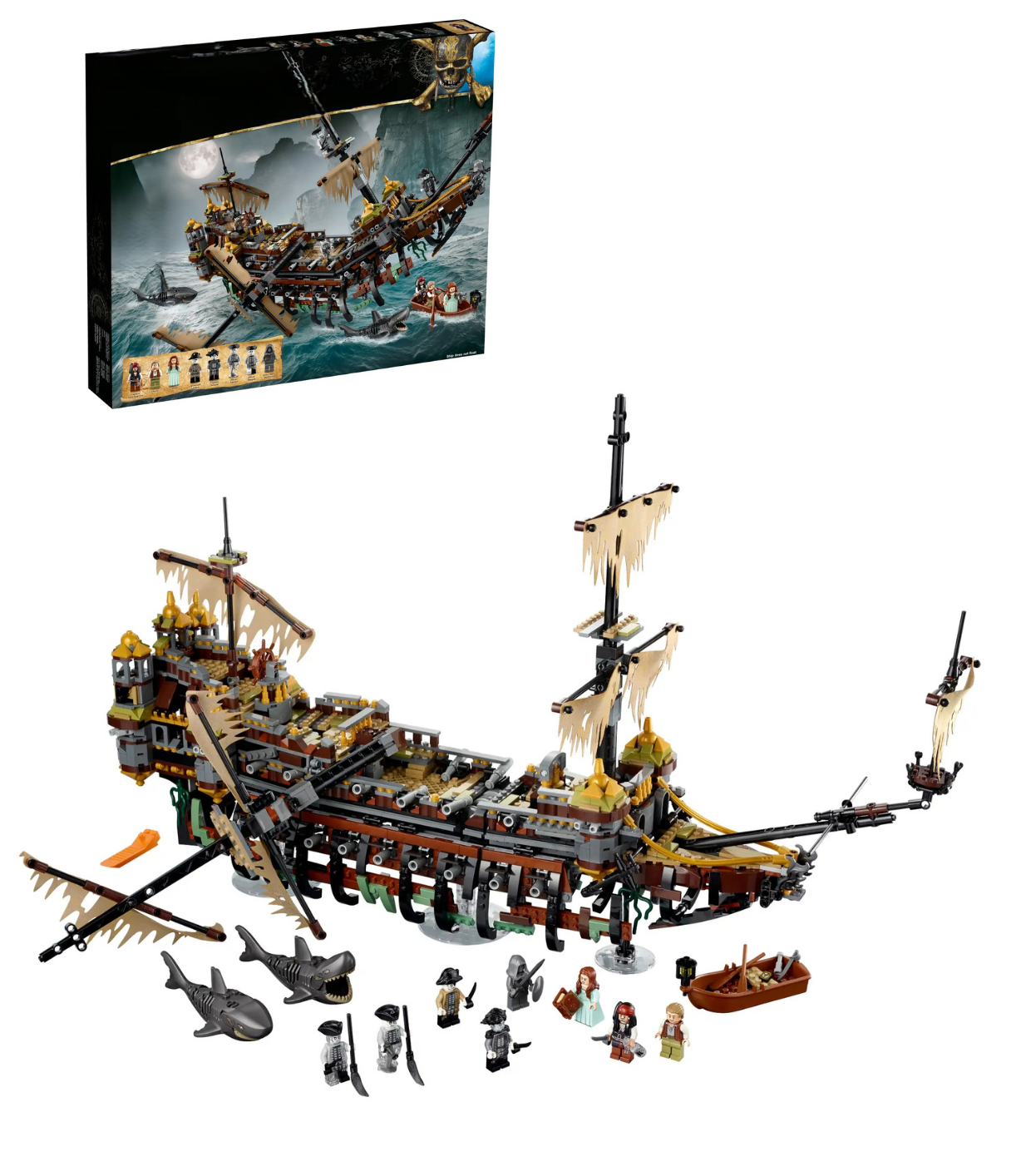 MOC Set No. 71042 Silent Mary (Total Pieces - 2294)