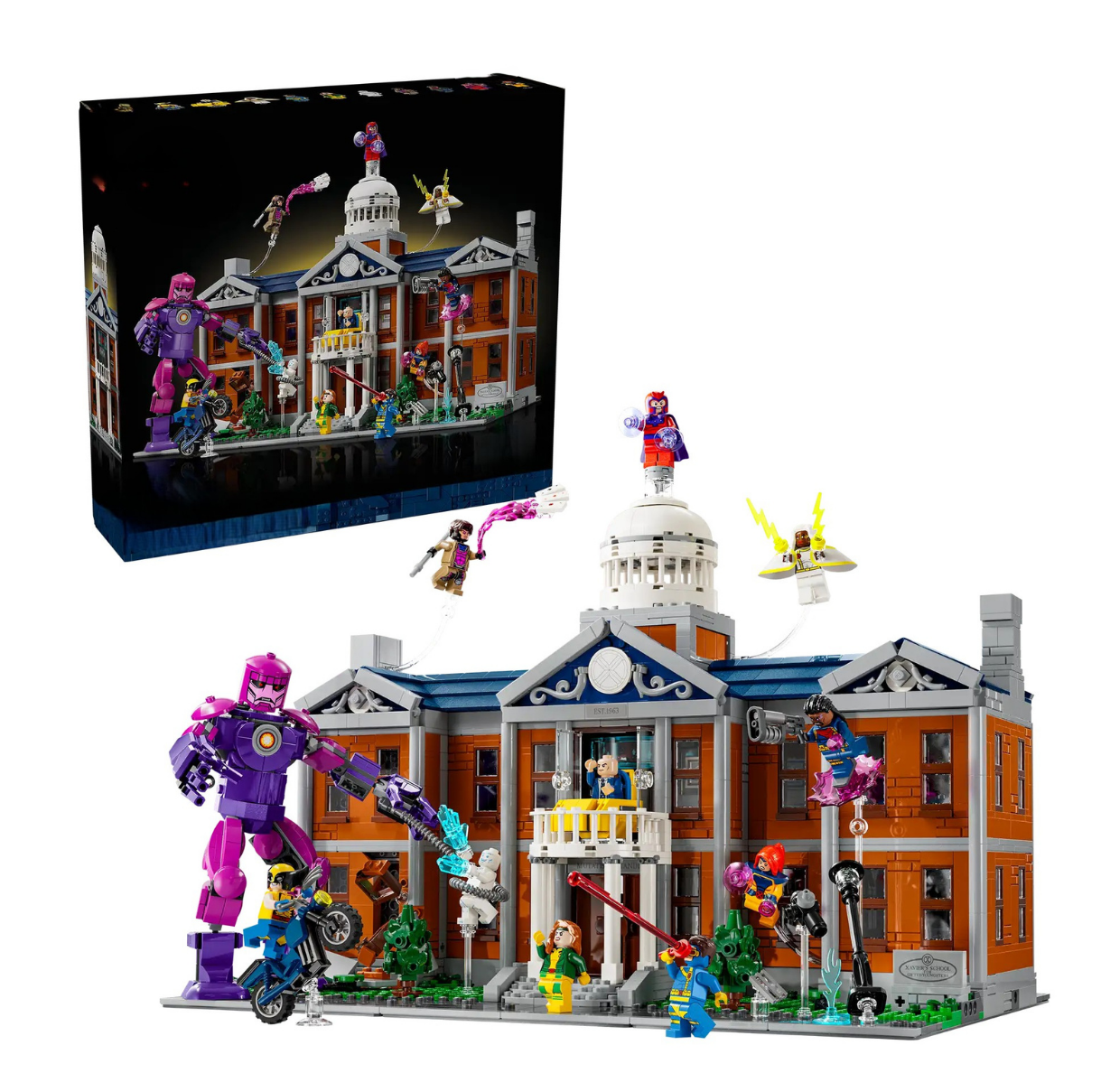 MOC Set No. 76294 X-Men: The X-Mansion (Total Pieces - 3039)