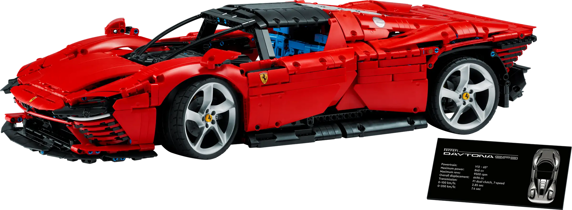 Ferrari Daytona SP3 MOC Set No. 42143 (3778 Pieces)