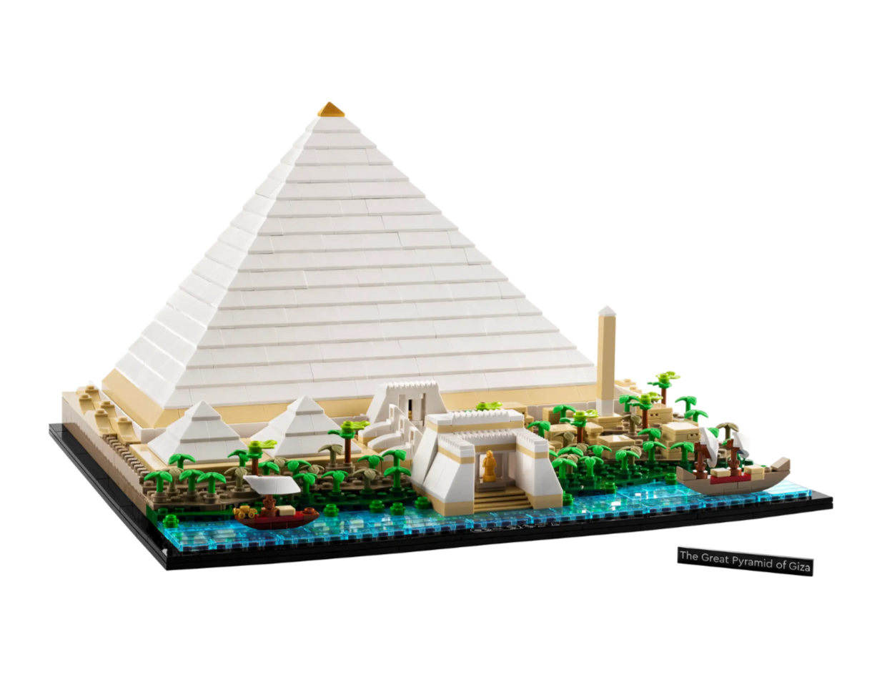MOC Set No. 21058 Great Pyramid of Giza (Total Pieces - 1476)