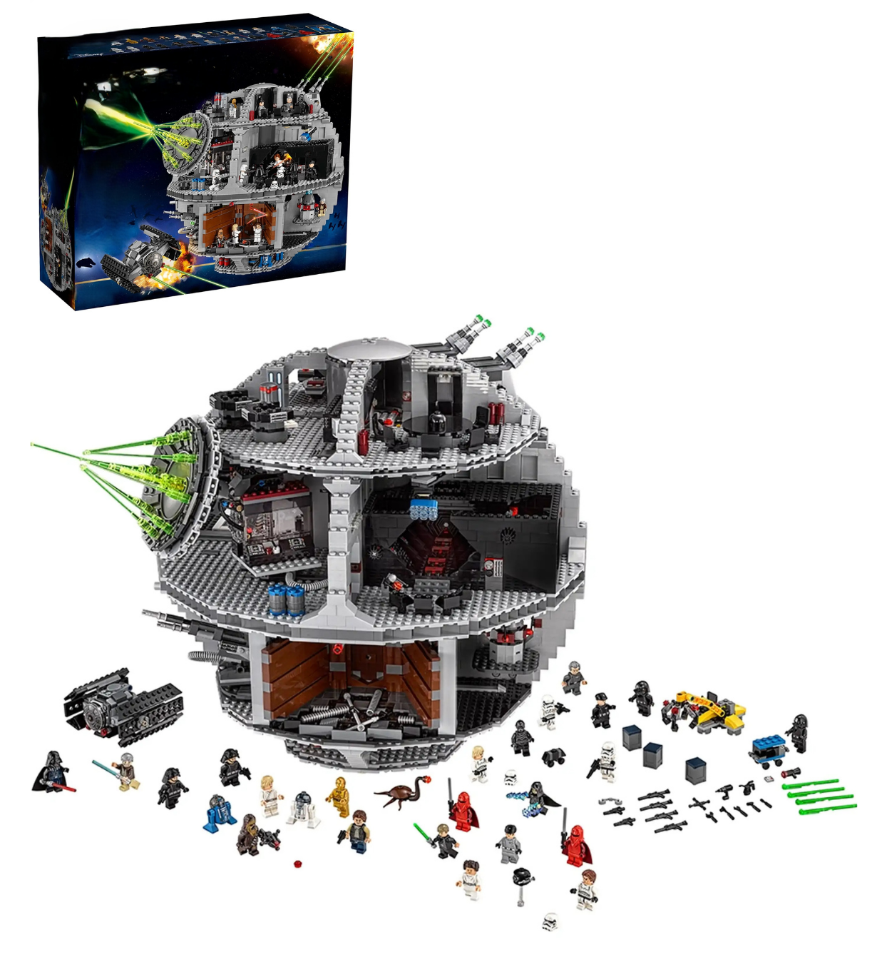 MOC Set No. 75159 Death Star (Total Pieces - 4016)