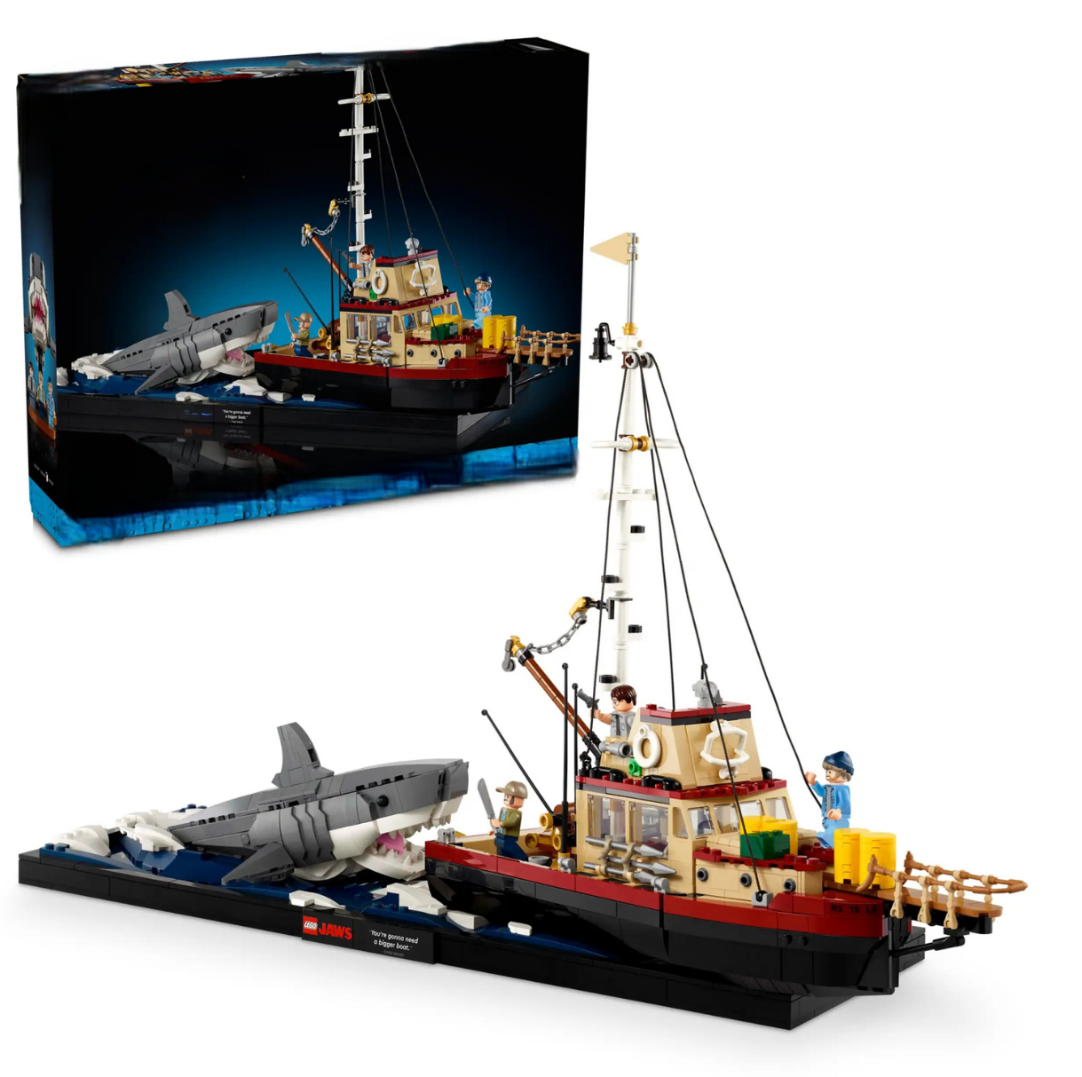 MOC Set No. 21350 Jaws (Total Pieces - 1503)