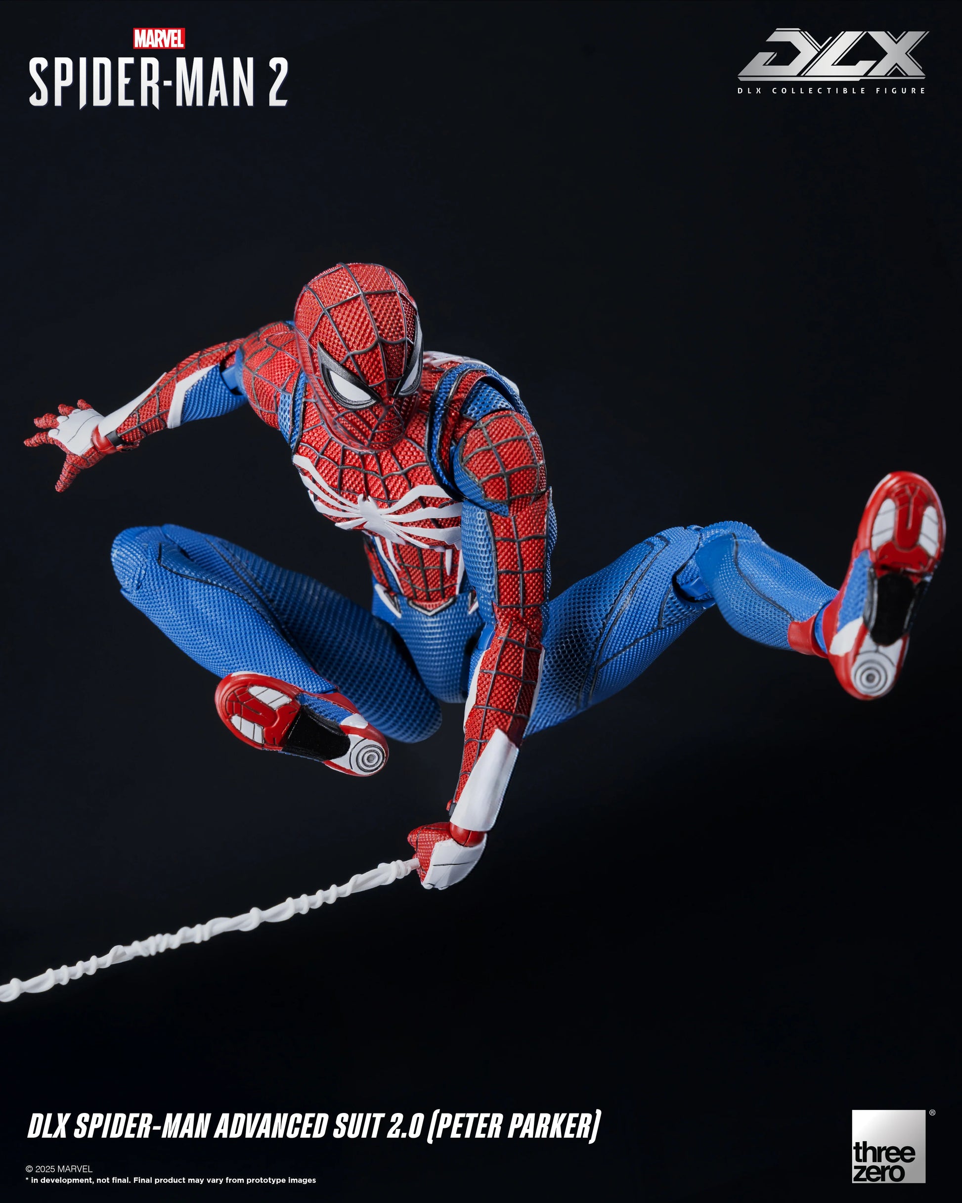 THREEZERO Marvel’s Spider-Man 2 DLX Spider-Man Advanced Suit 2.0 (Peter Parker)