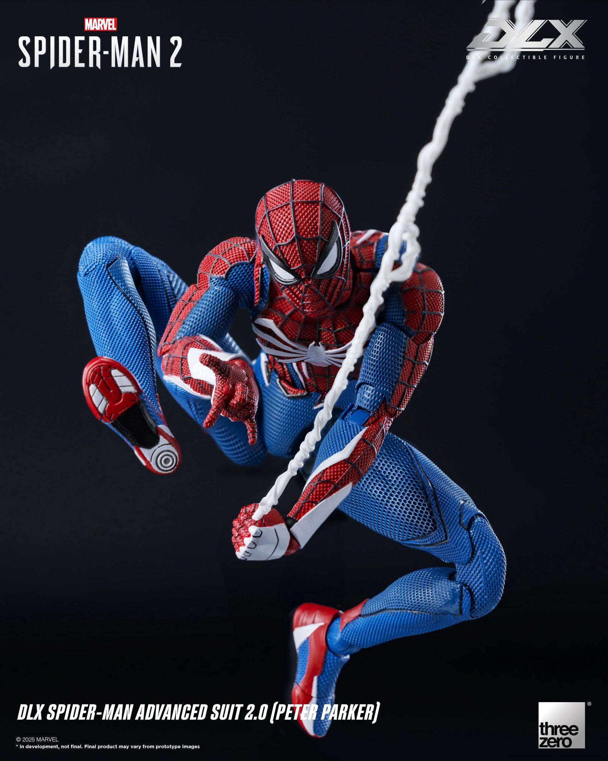 THREEZERO Marvel’s Spider-Man 2 DLX Spider-Man Advanced Suit 2.0 (Peter Parker)