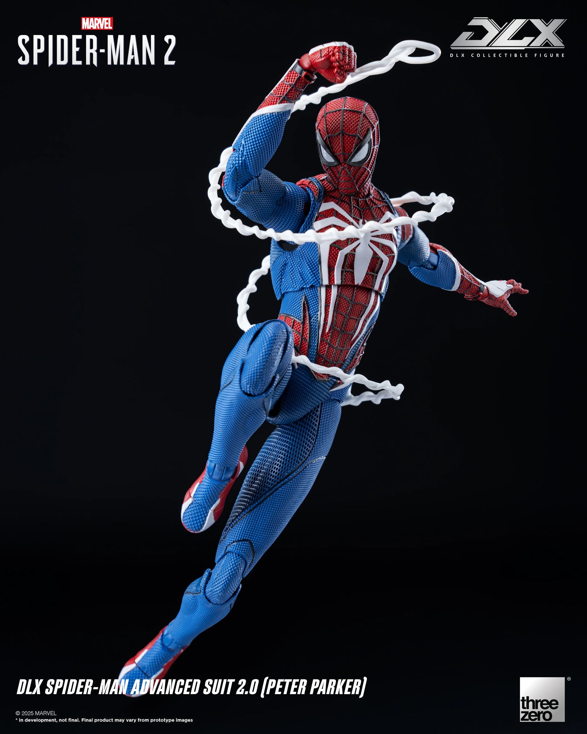 THREEZERO Marvel’s Spider-Man 2 DLX Spider-Man Advanced Suit 2.0 (Peter Parker)