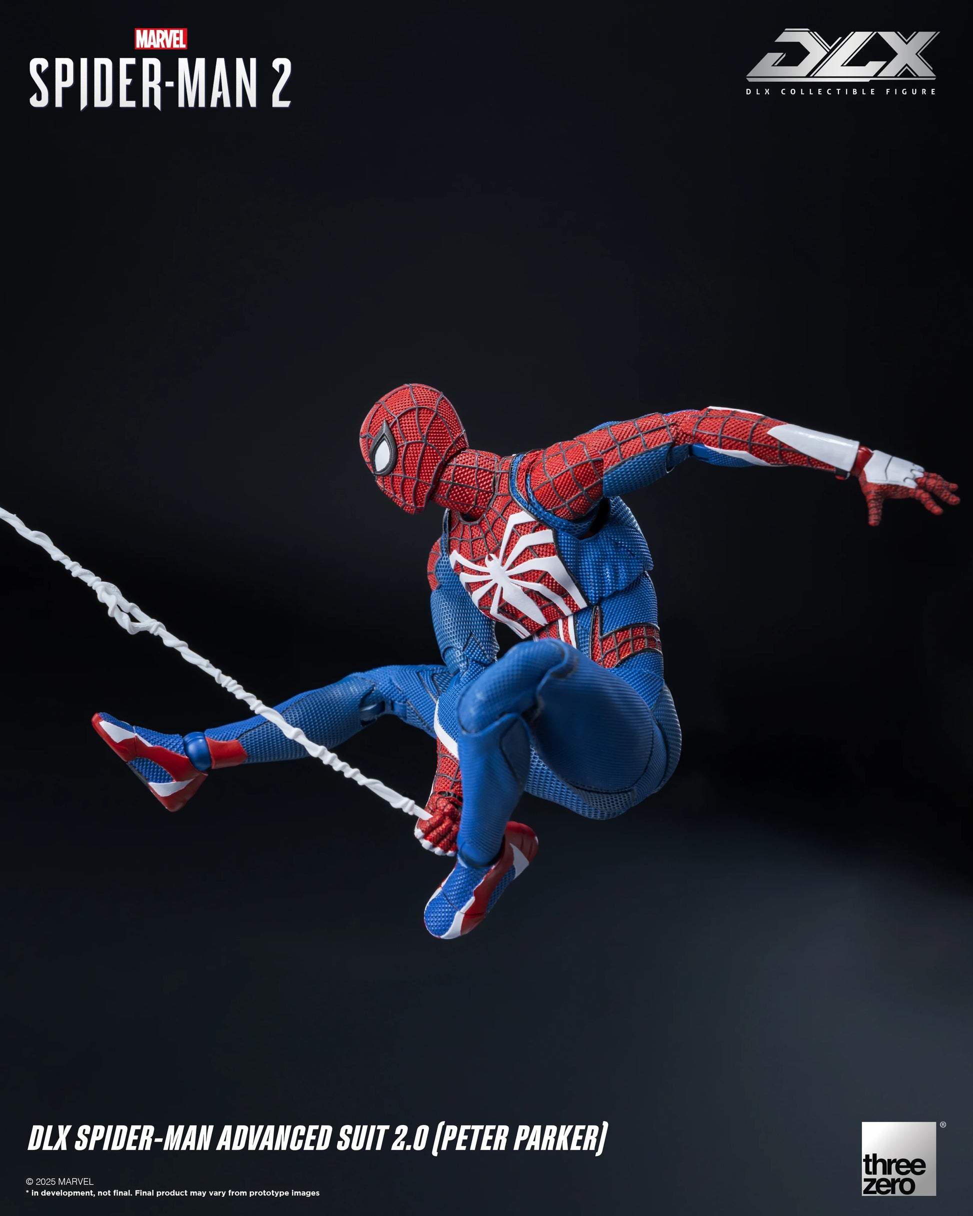 THREEZERO Marvel’s Spider-Man 2 DLX Spider-Man Advanced Suit 2.0 (Peter Parker)