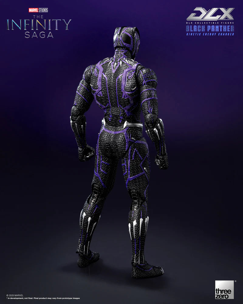 THREEZERO Marvel Studios: The Infinity Saga DLX Black Panther (Kinetic Energy Charged)