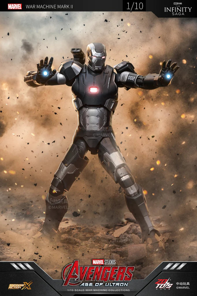 ZD Toys Iron Man MK 16 Action Figure 1/10 Scale