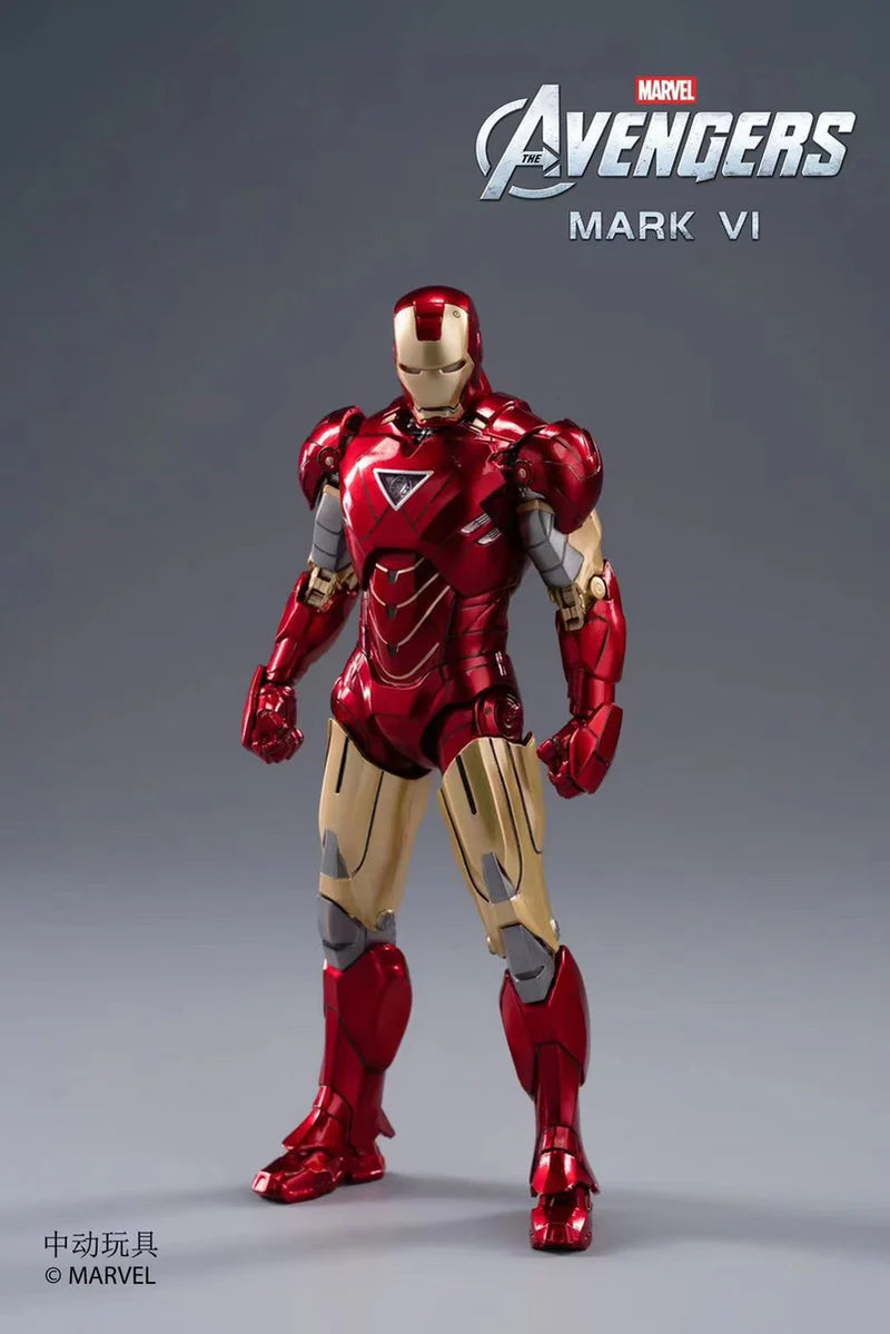 ZD Toys Iron Man MK 6 Action Figure 1/10 Scale