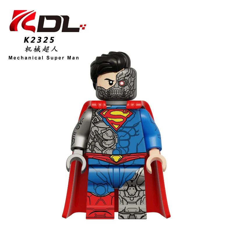 KDL851 Superhero Series Batman Mechanical Superman Minifigures