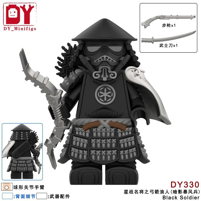 DY325-330 Star Wars Samurai Soldier Series Storm Warrior Minifigures