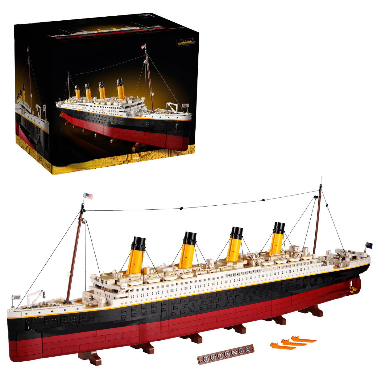 MOC Set No. 10294 Titanic (Total Pieces - 9090)