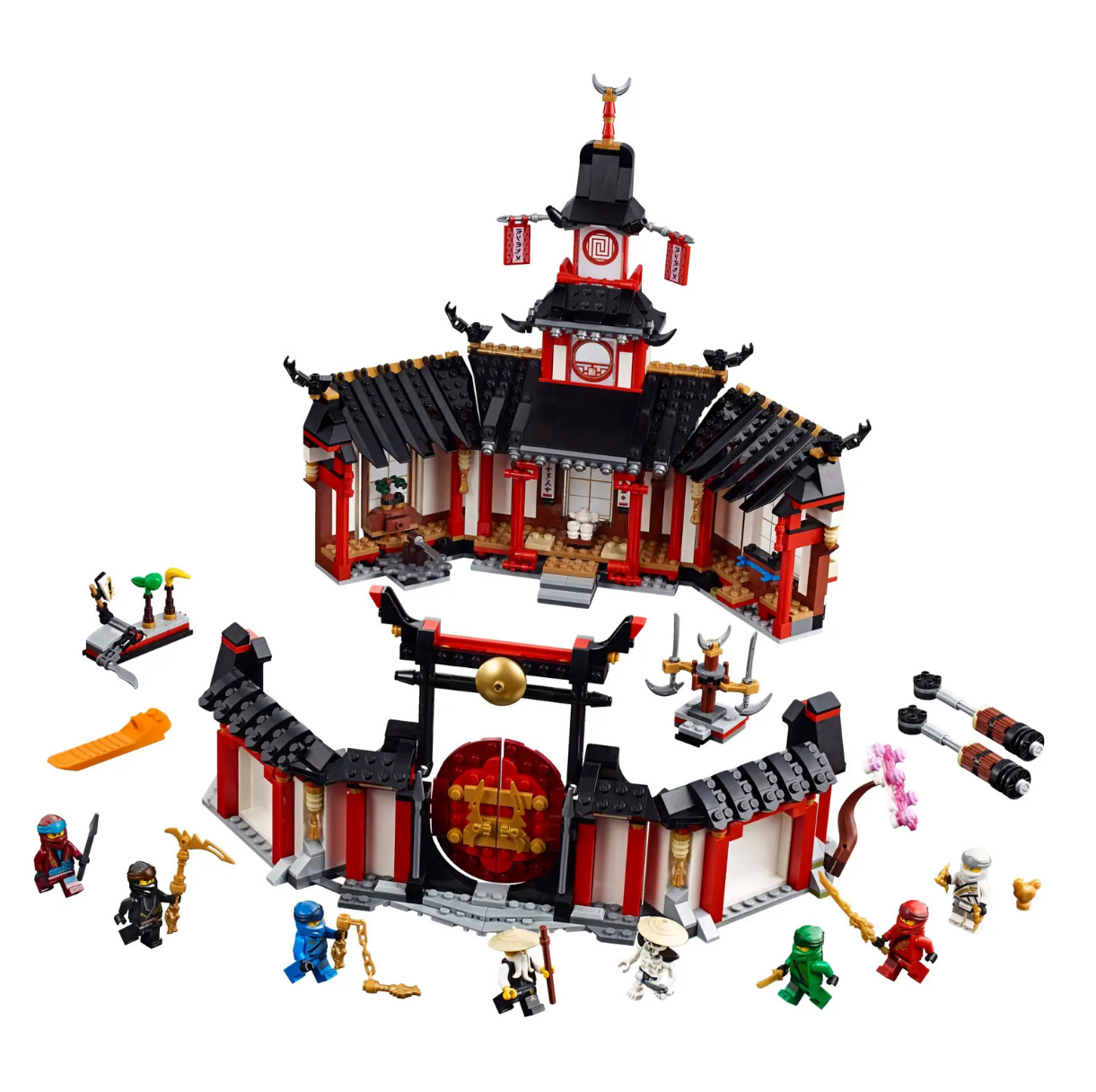 MOC Set No. 70670 Monastery of Spinjitzu (Total Pieces - 1070)
