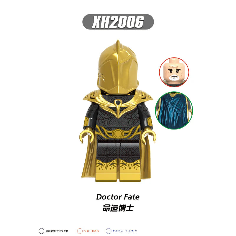 X0349 Super Hero Series Black Adam Dr. Fate Minifigure