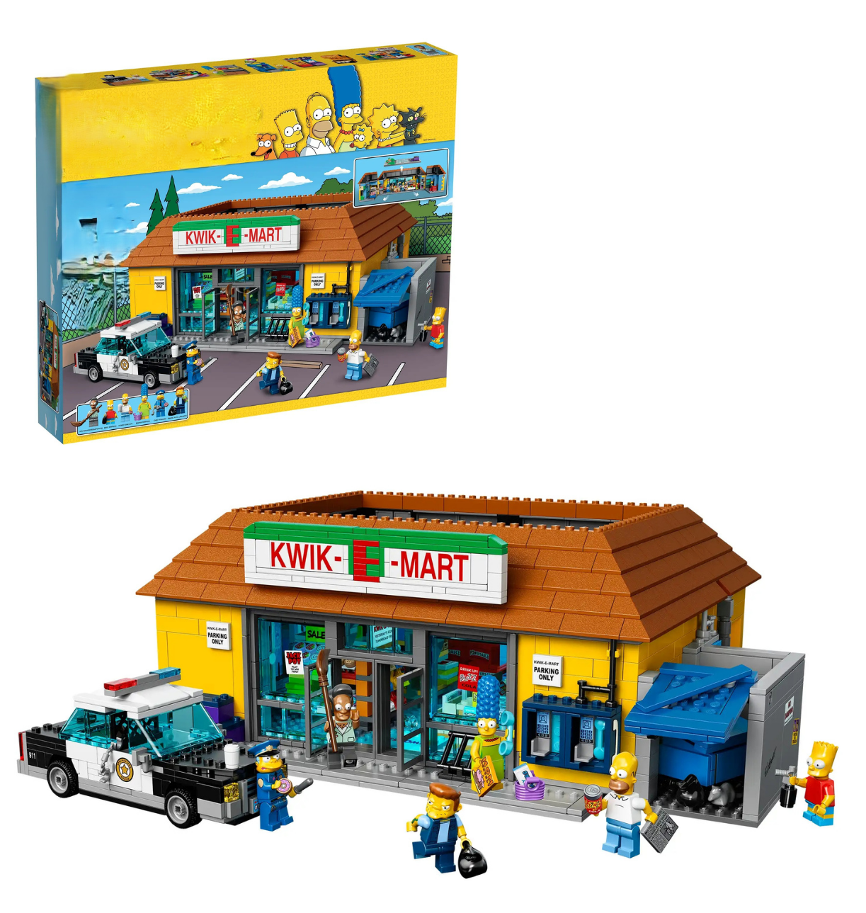 MOC Set No. 71016 The Kwik-E-Mart (Total Pieces - 2179)