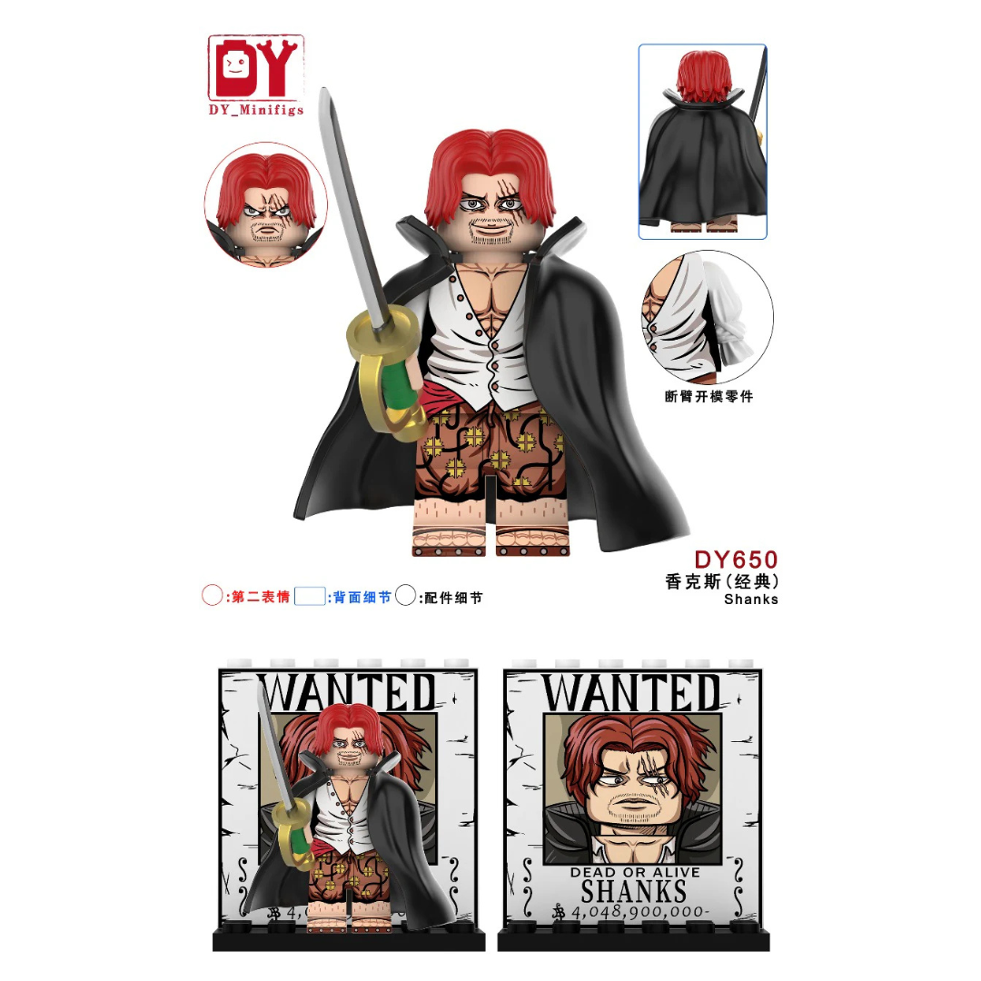 DY638-DY682 One Piece Minifigures