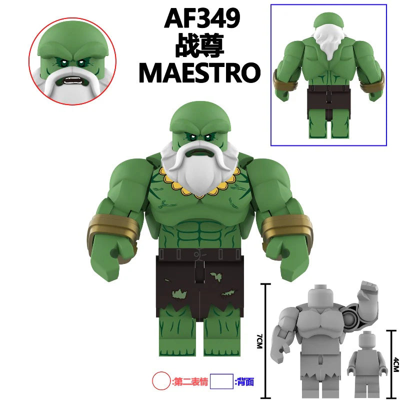 AF348-351 Superhero Series Hulk Minifigures