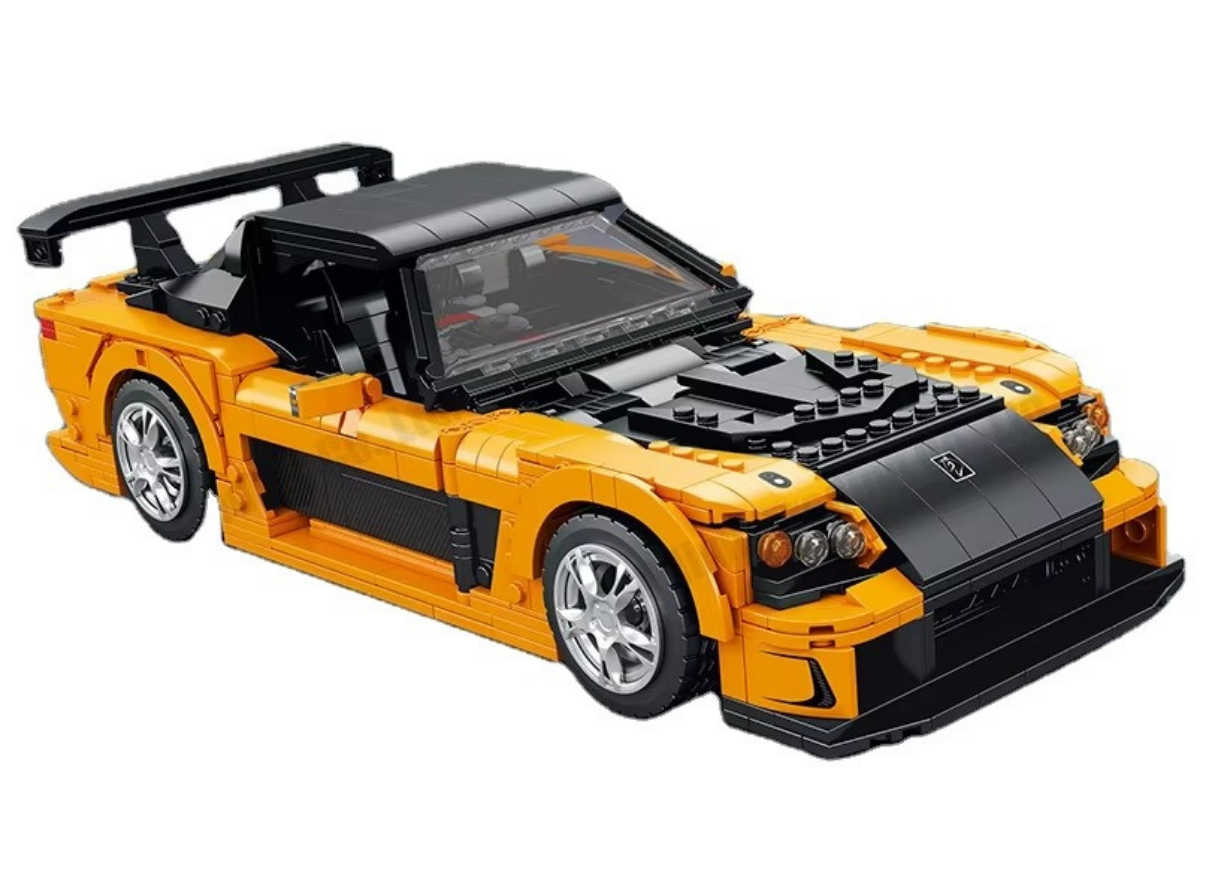 MOC Set No. 11029 Mazda RX7 (Total Pieces - 1482)
