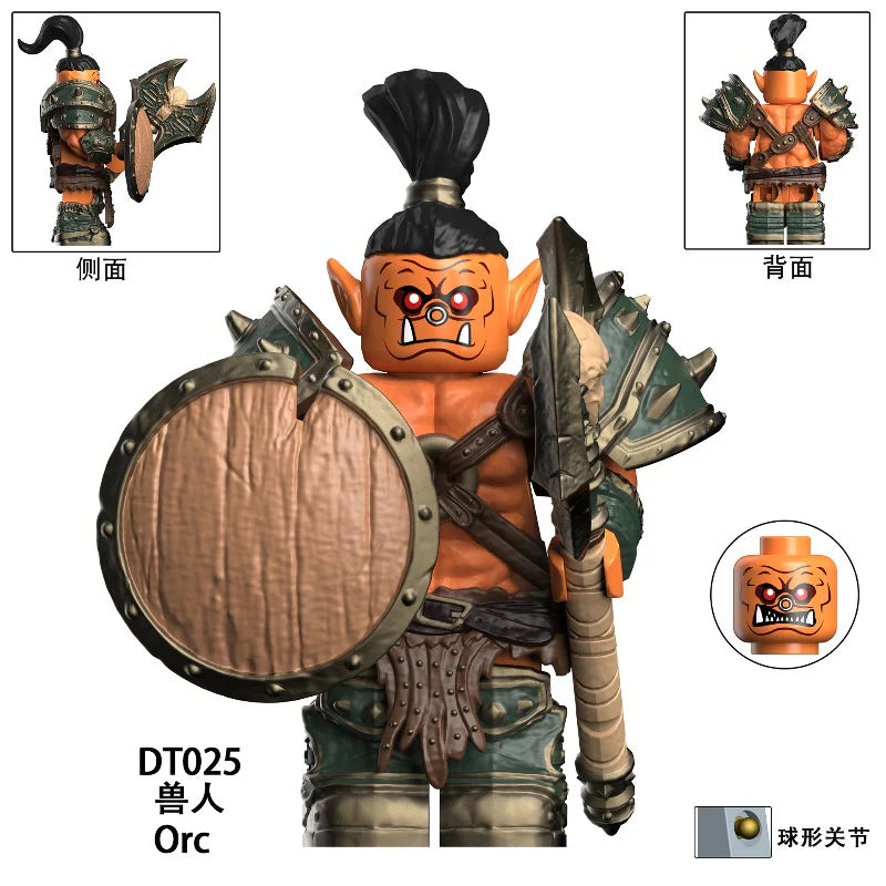 DT8905 World of Warcraft Series Orc Minifigures