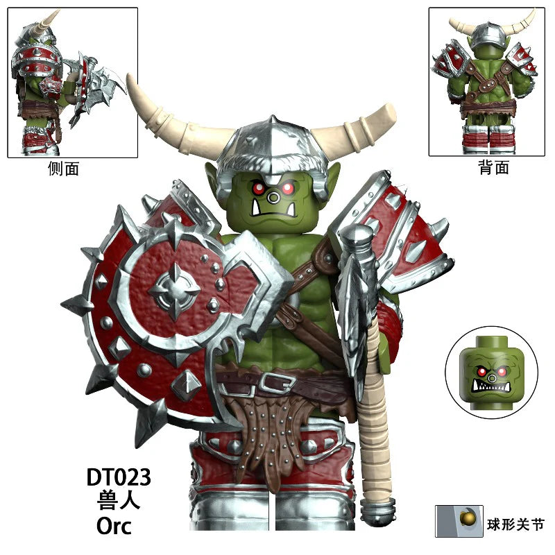 DT8905 World of Warcraft Series Orc Minifigures