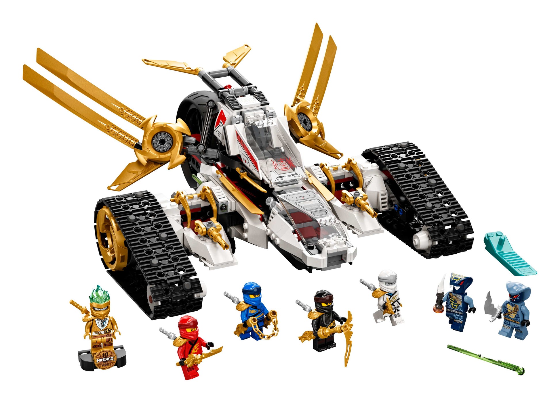 Ninjago Ultra Sonic Raider Blocks Set (725 Pieces)