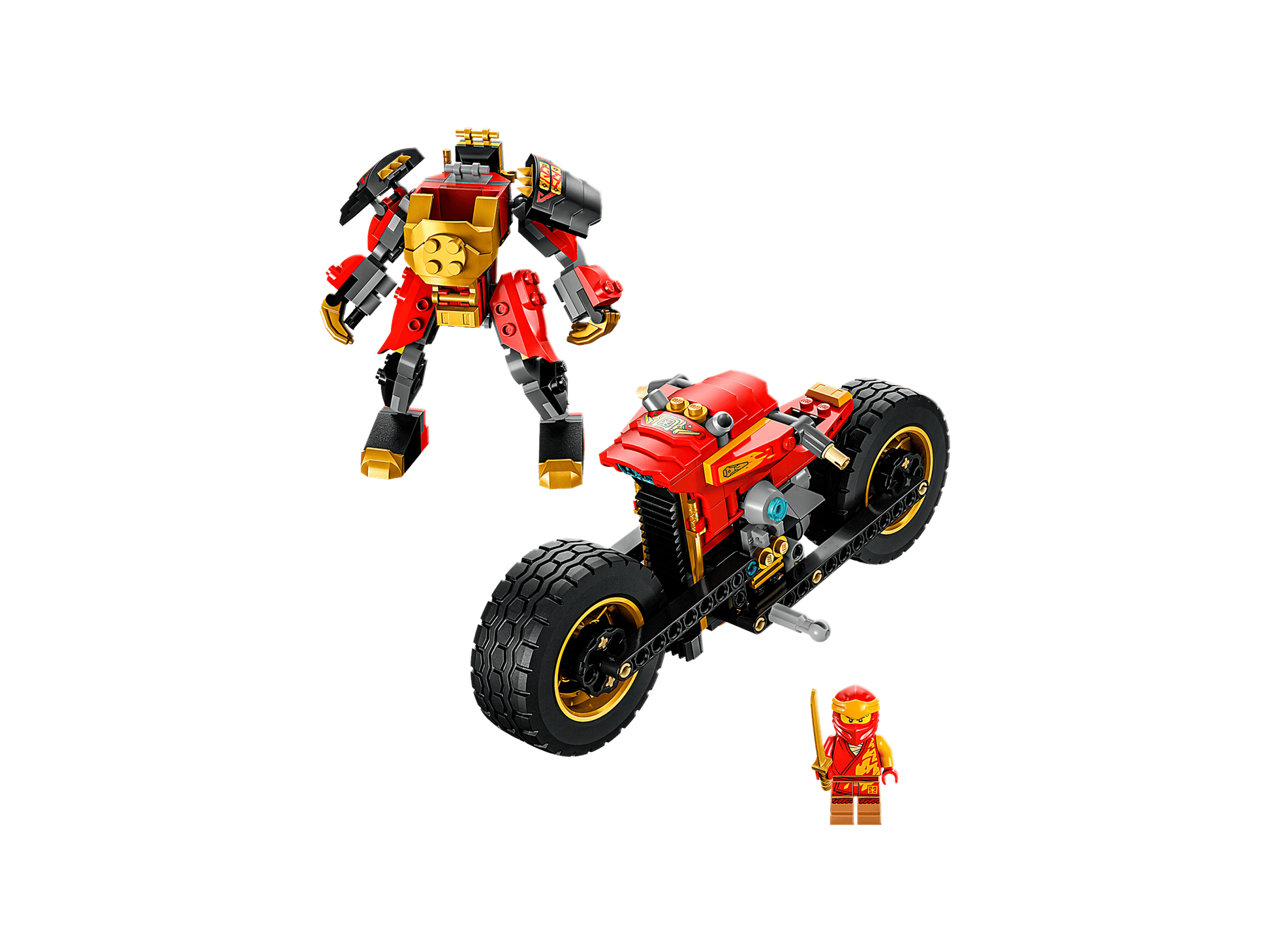 Ninjago Kai’s Mech Rider EVO Blocks Set (312 Pieces)