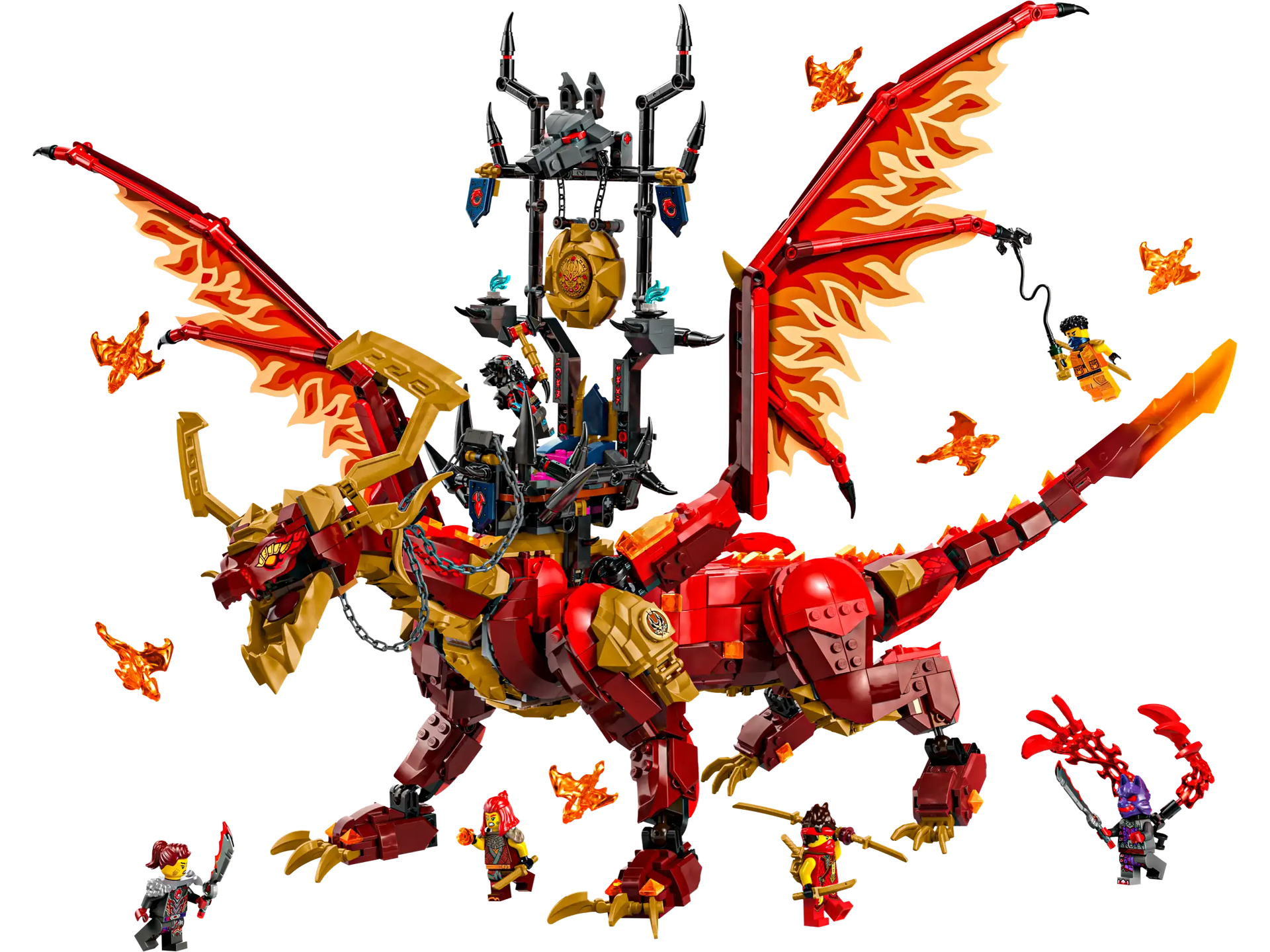 Ninjago Source Dragon of Motion MOC Set No. 75413 (1716 Pieces