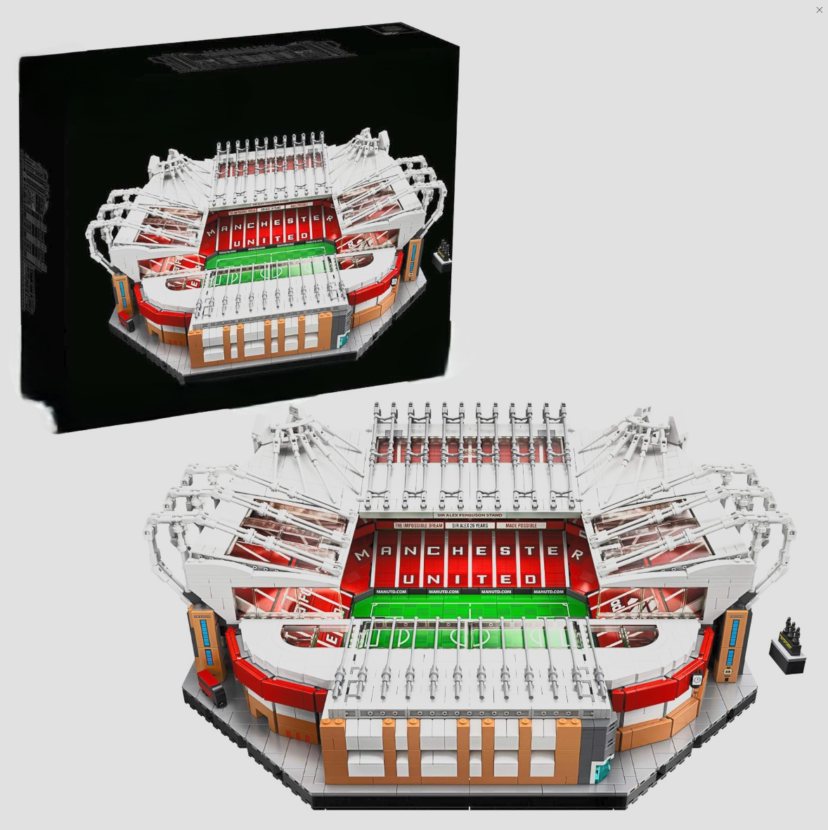 MOC Set No. 10272 Old Trafford - Manchester United (Total Pieces - 3898)