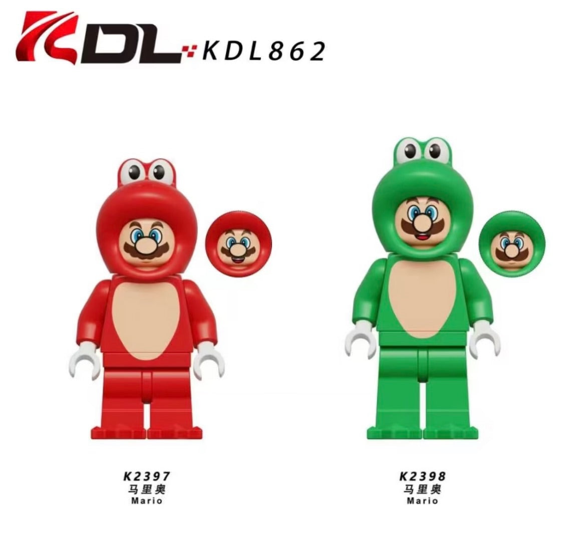 KDL862 Cartoon Game Super Mario Minifigure
