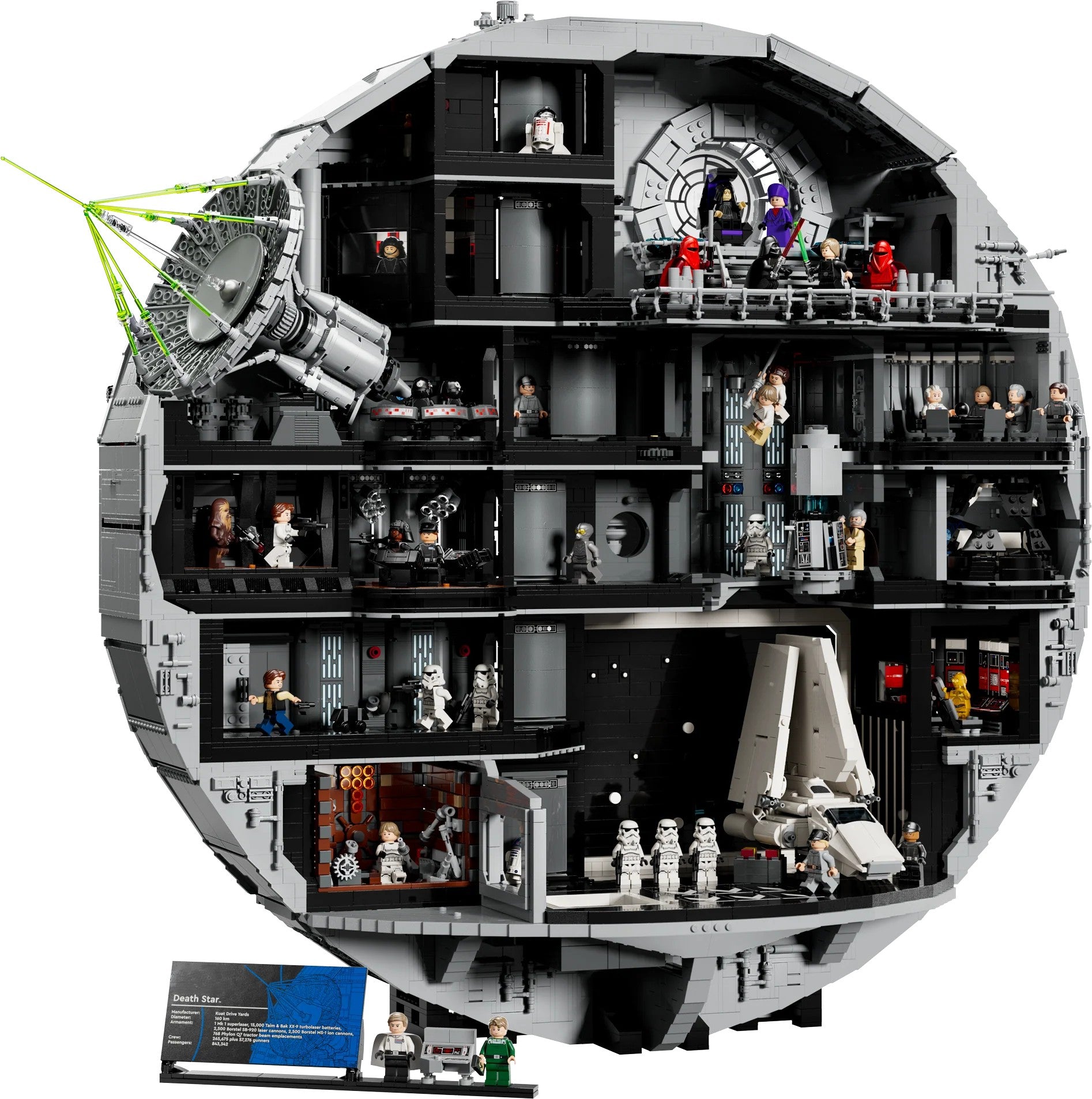 Star Wars Death Star MOC Set No. 75419 (9023 Pieces)