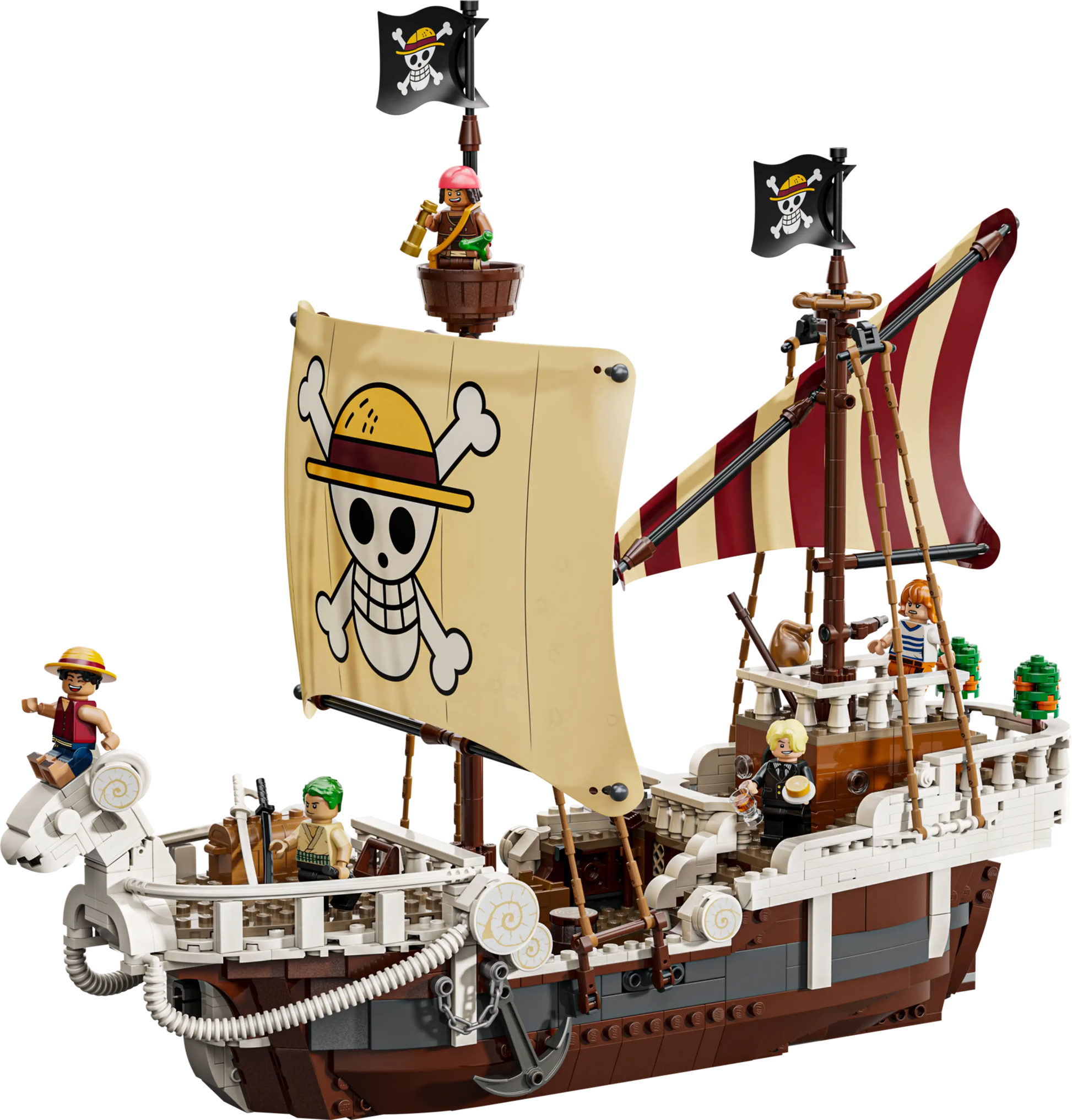 The Going Merry Pirate Ship MOC Set No. 75639 (1376 Pieces)