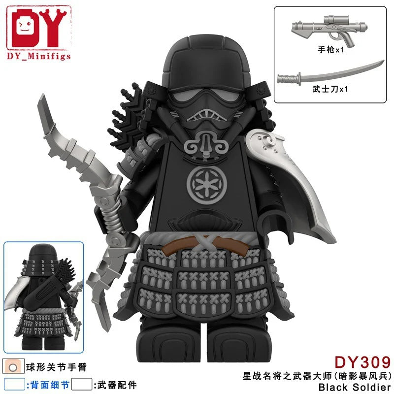 DY325-330 Star Wars Samurai Soldier Series Storm Warrior Minifigures
