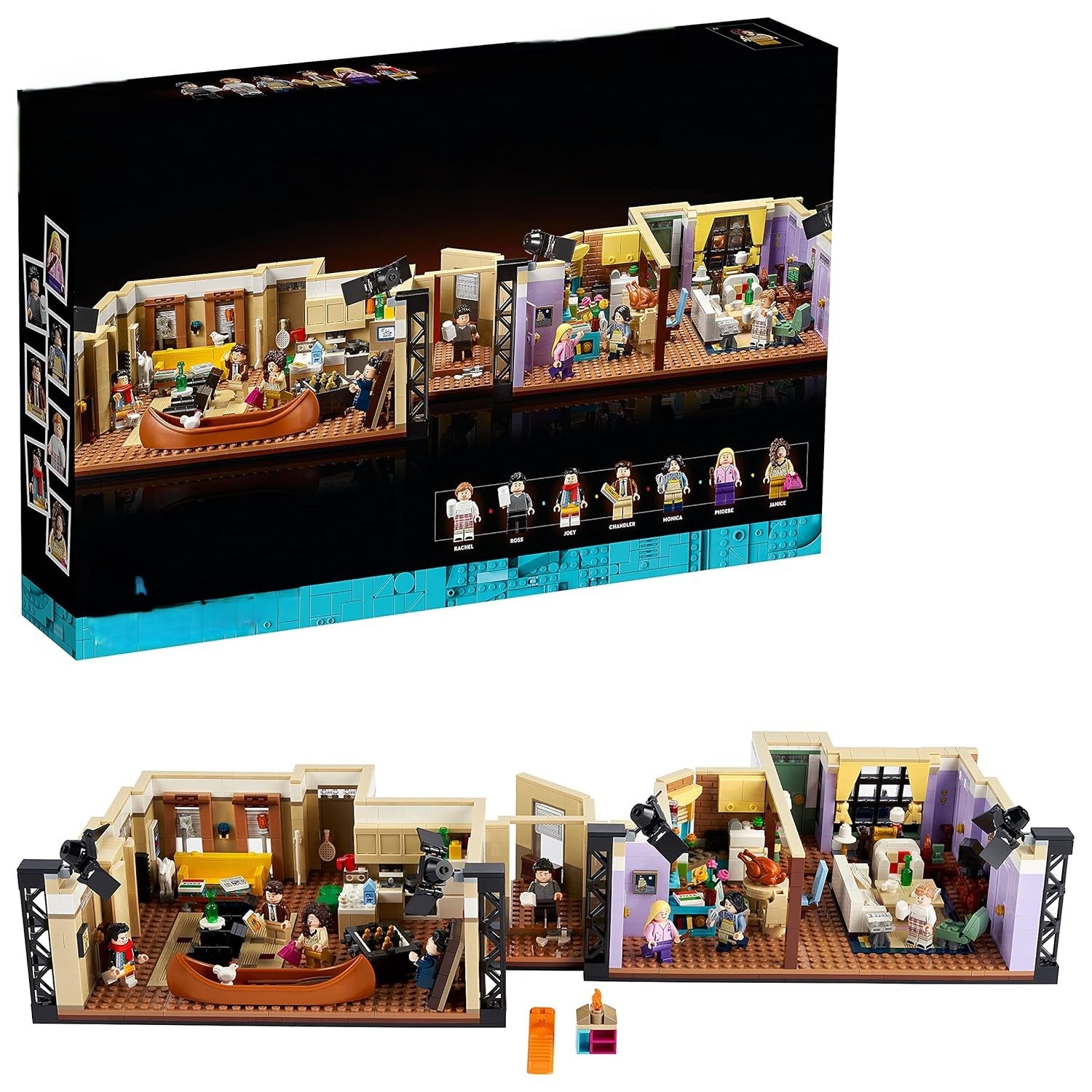 MOC Set No. 10292 The Friends Apartments (Total Pieces - 2048)