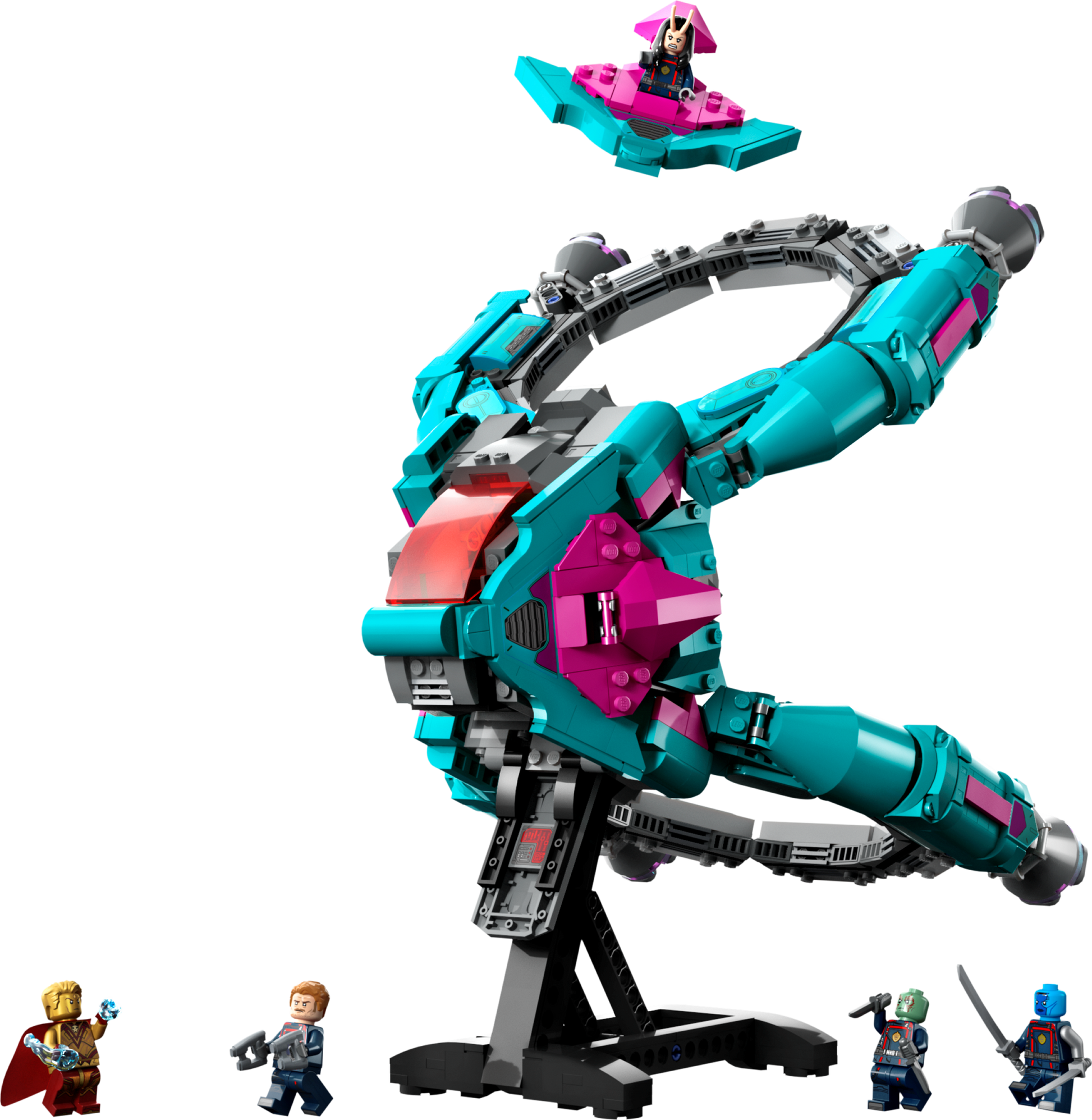 The New Guardians' Ship Blocks Set (1108 Pieces)