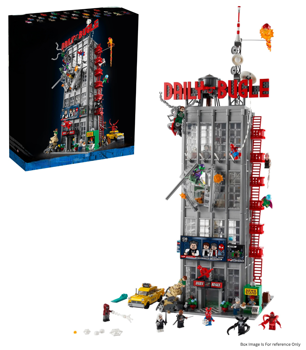 MOC Set No. 76178 Daily Bugle (Total Pieces - 3789)