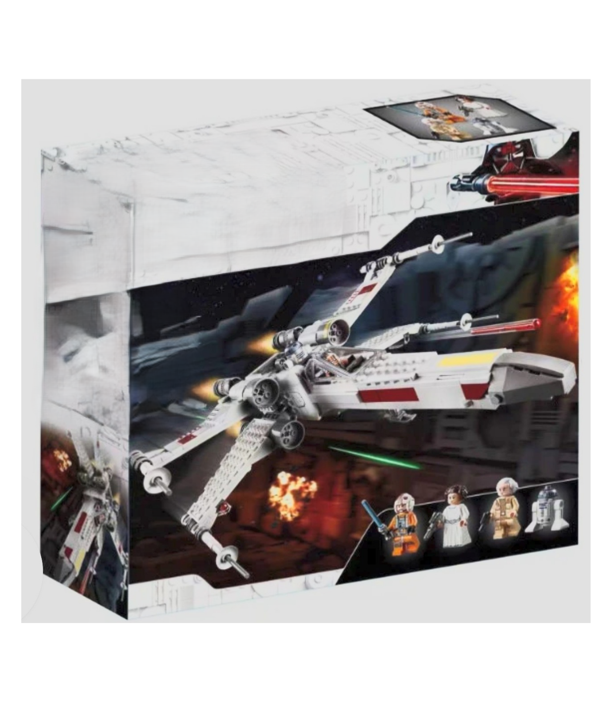 MOC Set No. 75301 Luke Skywalker’s X-Wing Fighter (Total Pieces - 527)