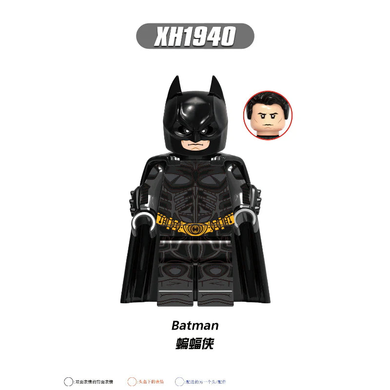 X0341 Superhero Series Batman Joker Catwoman Nightwing Alfred Butler Minifigures