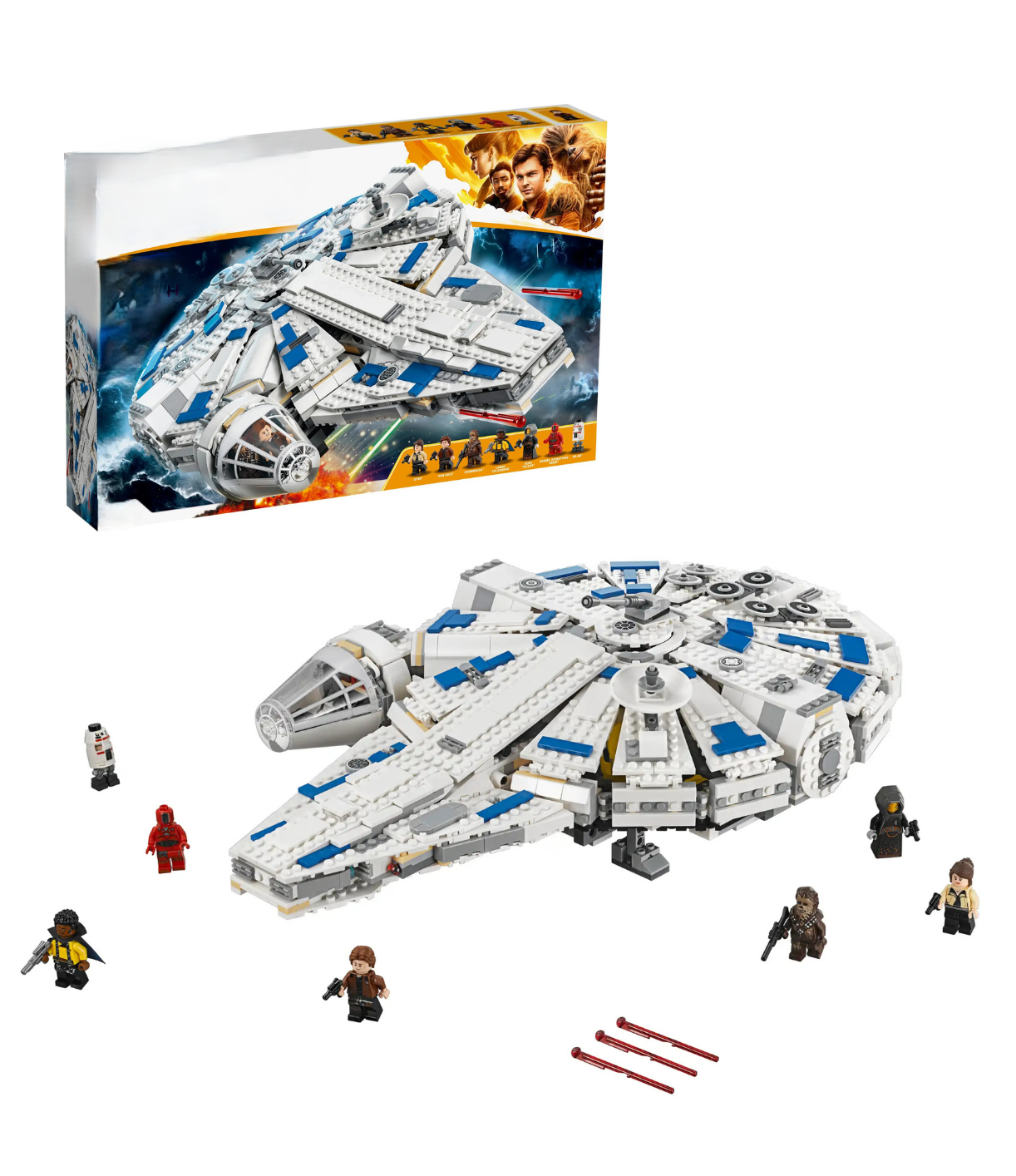 MOC Set No. 75212 Kessel Run Millennium Falcon (Total Pieces - 1449)