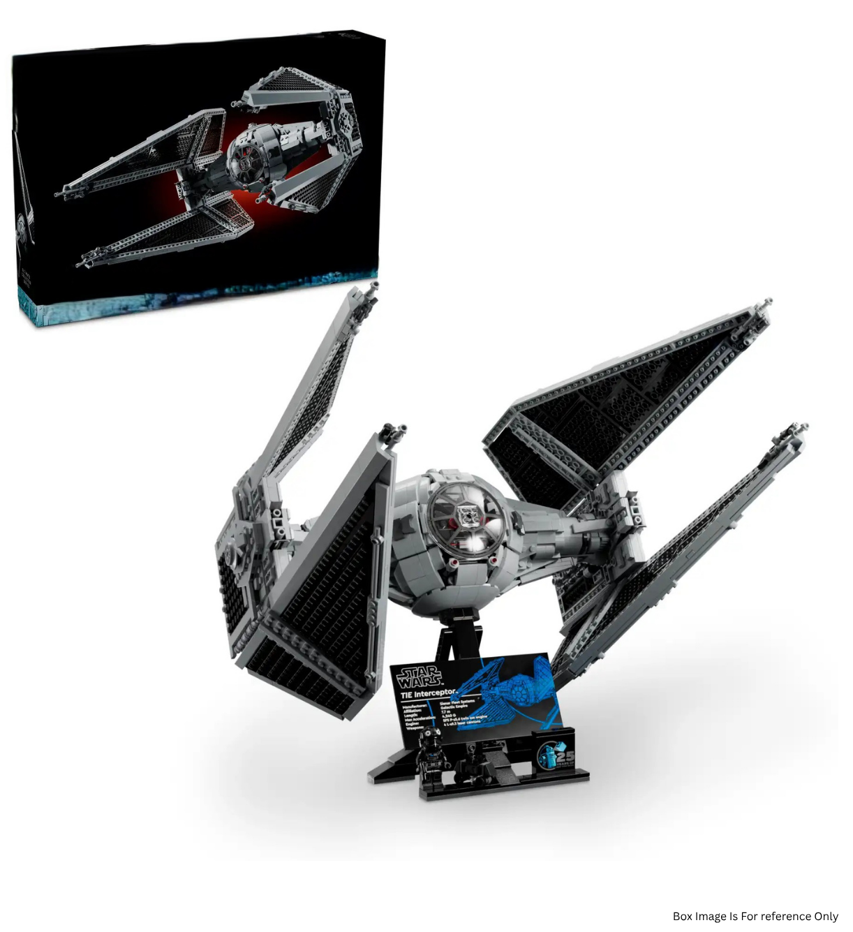MOC Set No. 75382 TIE Interceptor (Total Pieces - 1931)