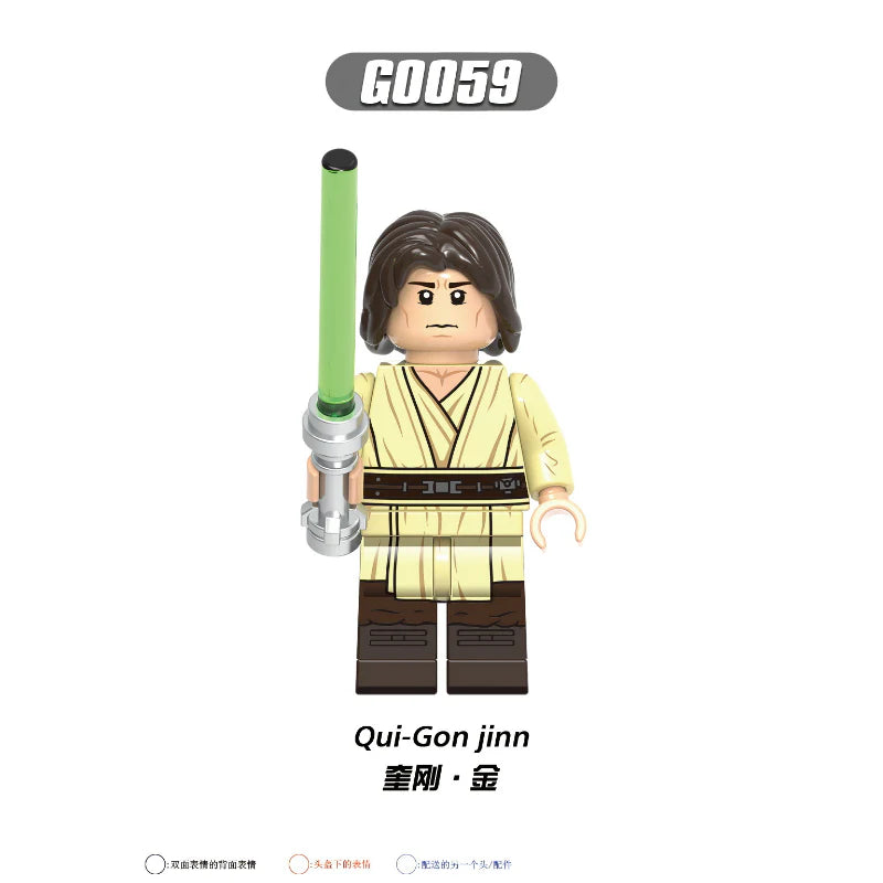 G0108 Star Wars Series Ahsoka Obi-Wan Skywalker Allen Minifigures