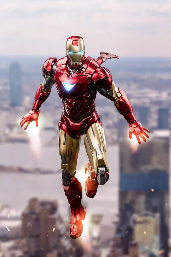 ZD Toys Iron Man MK 6 Action Figure 1/10 Scale
