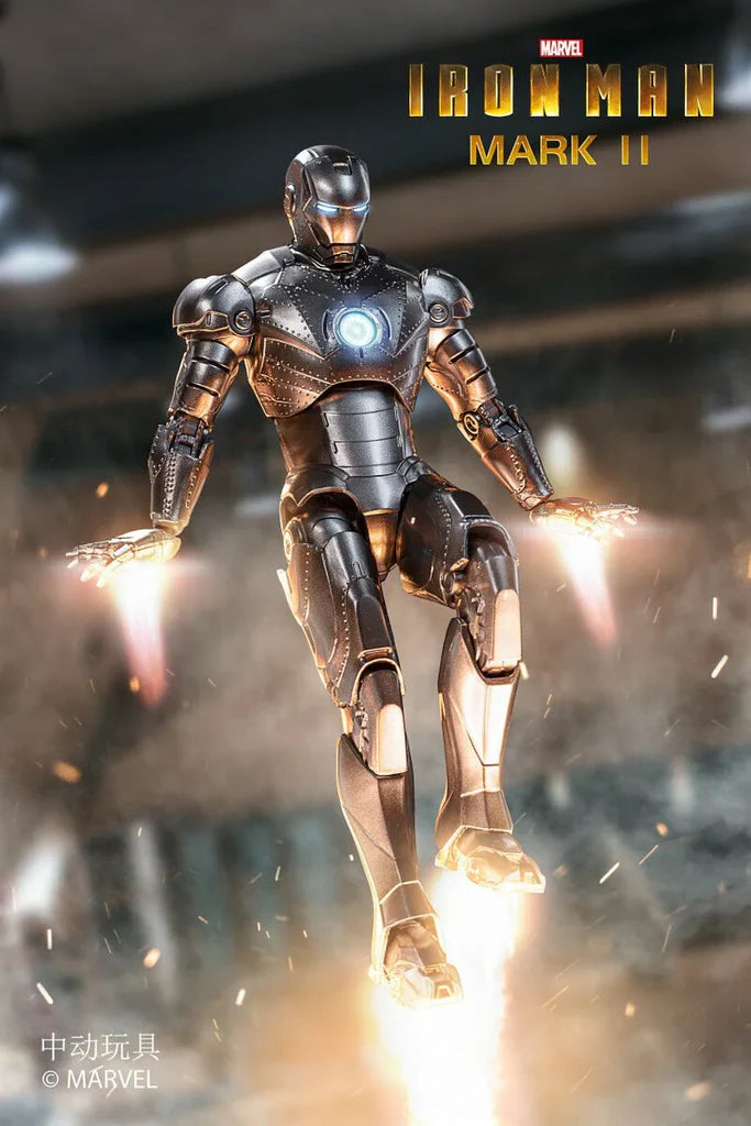 ZD Toys Iron Man MK 2 Action Figure 1/10 Scale