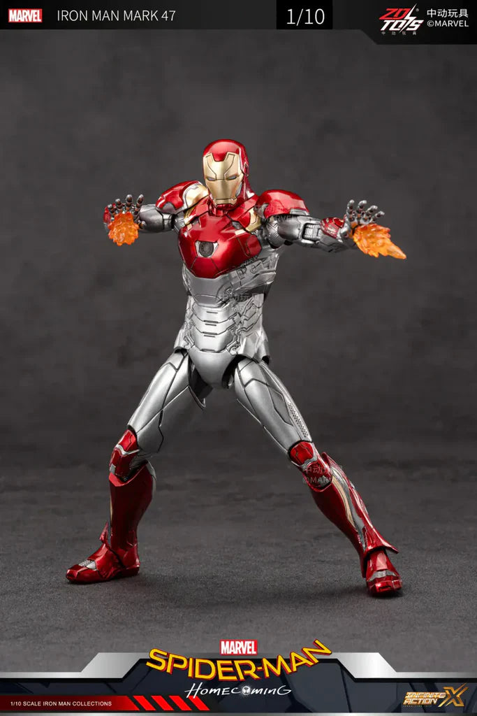 ZD Toys Iron Man MK 47 Action Figure 1/10 Scale