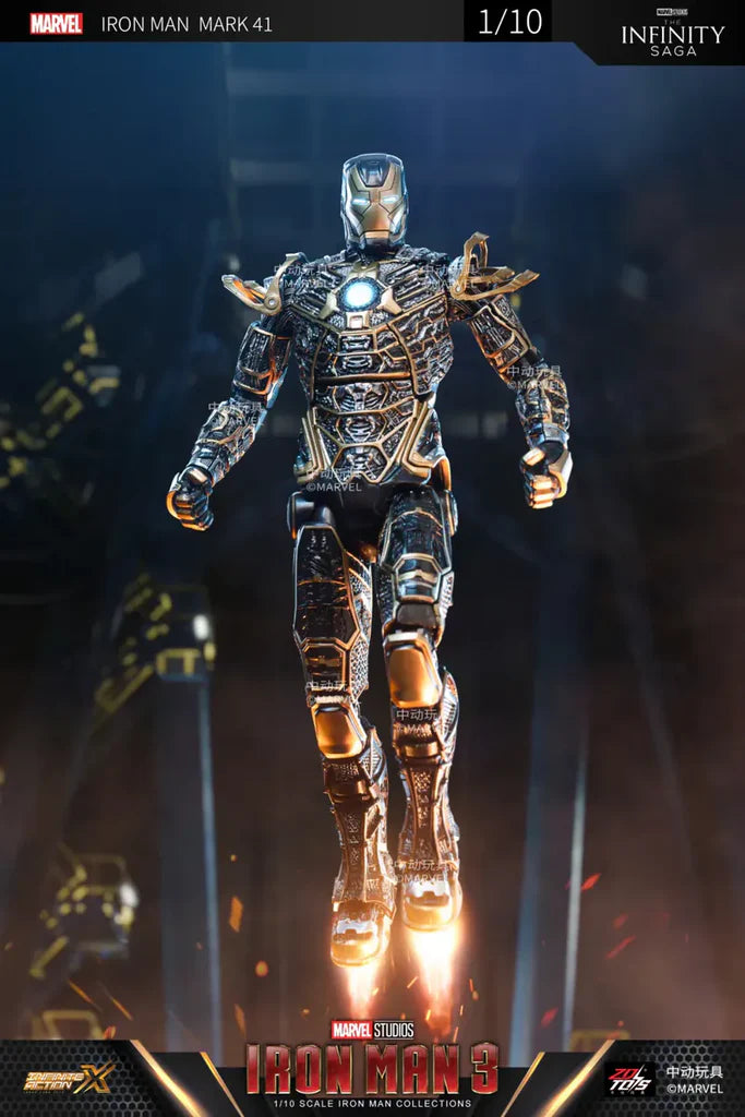 ZD Toys Iron Man MK 41 Action Figure 1/10 Scale