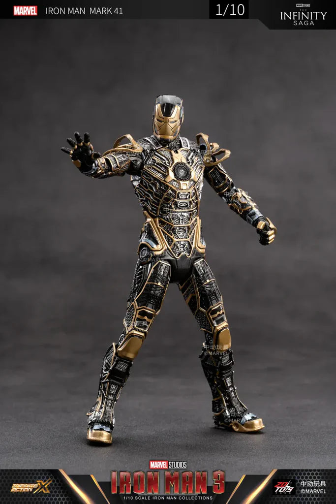 ZD Toys Iron Man MK 41 Action Figure 1/10 Scale