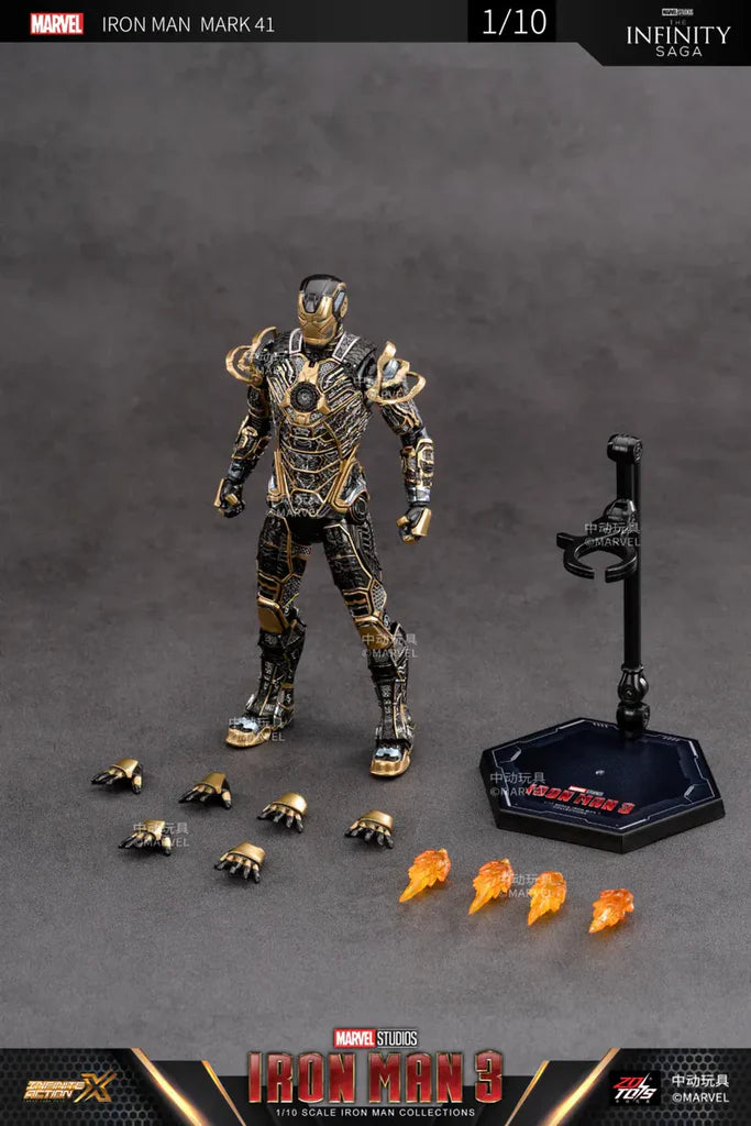 ZD Toys Iron Man MK 41 Action Figure 1/10 Scale